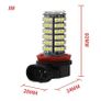 2x 120SMD 3528 White DC12V 12V Super Bright White Fog Lights H3 H4 H7 H8 H11 9005 9006 Car Bulb 3528 LED Headlight Fog Lamp Image 7