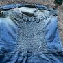 Denim strapless dress bershka size M brand new Image 5