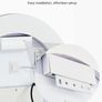 Round LED Bathroom Mirror 60 cm 3 Colors Temperature Anti-Fog Memory Mirror with Lights Image 8
