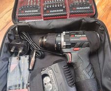 Parkside Performance 12V Brushless Cordless Drill Driver set Available in Dublin