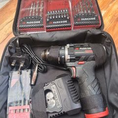 Parkside Performance 12V Brushless Cordless Drill Driver set