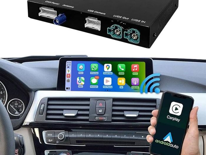 Wireless Carplay Android Auto Decoder For Bmw Nbt Ccc Cic Evo 1 2 3 4 5 6 7 Series X1 X3 X4 X5 F20 F30 E60 E90 F48 F25 E84 F10
