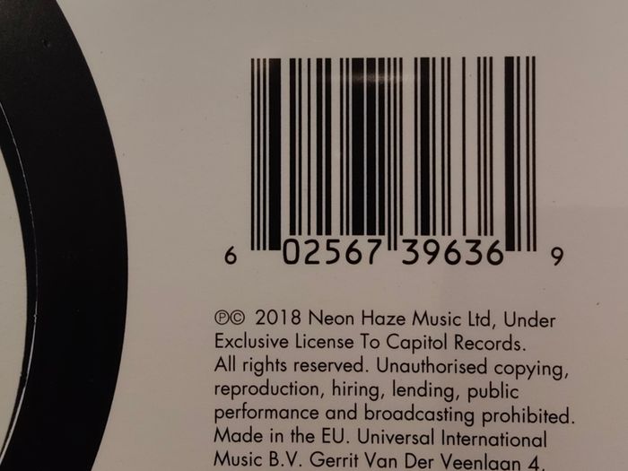 Niall Horan "Mirrors EP" RSD 2018 Limited Edition