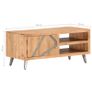 Coffee Table 90x45x40 cm Solid Acacia Wood Image 7