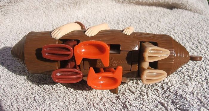 MCDONALDS HAPPY MEAL TOY (issued 2002) Return to Never Land Disney animated film (excellent condition & walking mechanism works well)