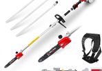 BU-KO 52cc Long Reach Petrol Pruner Saw Attachment (3 Extension Poles)