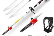 BU-KO 52cc Long Reach Petrol Pruner Saw Attachment (3 Extension Poles)
