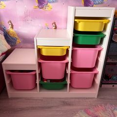 storage combination with boxes