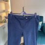 Ladies Navy Cropped Straight Fit Jeans from Robell Image 7