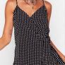 dress nasty gall wrap effect dress size 12 black & white Image 2