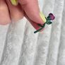 Vintage Rose flower approx. 5.5 cm. Barbie Ken Replacement Used Please see phtos Image 7