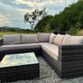 Outdoor corner sofa rattan style Image 2