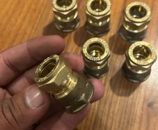 15mm Compression BSP Female Adapter (Brass)