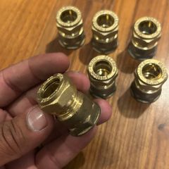 15mm Compression BSP Female Adapter (Brass)