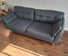 3 seater grey couch
