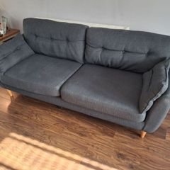 3 seater grey couch