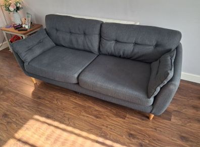 3 seater grey couch