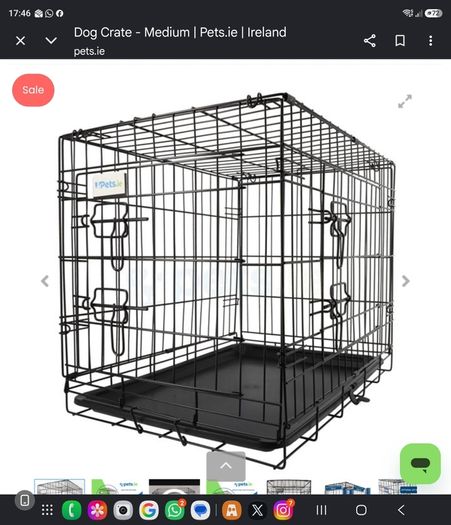 dog crate - medium size