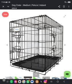 dog crate - medium size