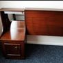 Retro bedside locker with matching headboard Image 3