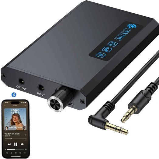 eSynic Headphone Amplifier with Bluetooth 5.1 Receiver