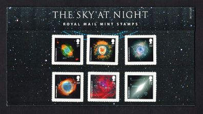 2007 Great Britain The Sky At Night Astronomy Commemorative Stamps Presentation Pack