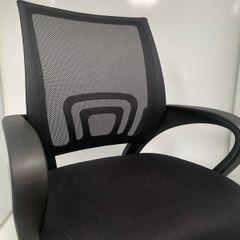 Black office chairs