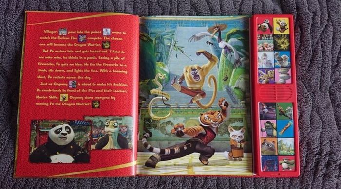 Master Shifu Figure / Kung Fu Panda Storybook