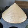 Traditional Conical Straw Hat - Perfect for Halloween Costume / Prop Image 4