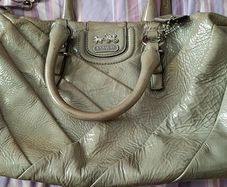 Coach Madison Patent Leather Bag
