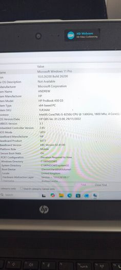 Upgraded HP ProBook Laptop | 16GB RAM | 500GB Samsung EVO SSD