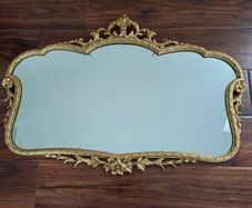 Antique Peerart Over mantle Mirror