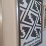 Large vintage framed art poster  Museum of the American Indian Image 8