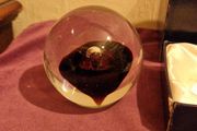 Glass paper weight