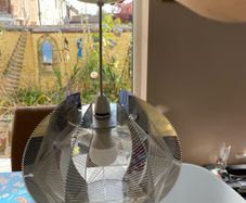 Silver Pendant Lamp