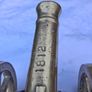 A Pair of Antique Solid Brass Desk Canons(5.4kgs) Image 5