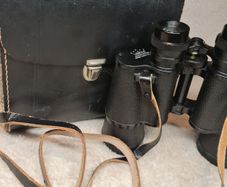 Vintage Lupinus 12x50 Field Binoculars Made in Japan