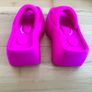 Women's Bright Platform Sandals / Slides / Flip Flops Image 3