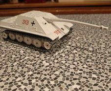 Solido World War 2 German Army Jagdpanther tank destroyer  Winter  pattern 1:50
