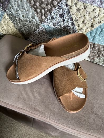 skechers ladies sandals size uk 6 extra wide new