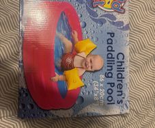 Small paddling pool