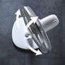 Cecotec Floor fan EnergySilence 1010 ExtremeFlow. 60 W, 10 blades, Powerful, Oscillating, Quiet, 3 speeds, Timer, Dimmable, Copper motor, White Image 5