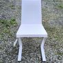 Minimalist Brutalist Metal "Shadow Chair"  Unique Artist One-Off Image 7