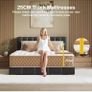 Single Mattress 3FT Memory Foam Mattress, 7-Zone Pocket Sprung Single Bed Mattress Image 3