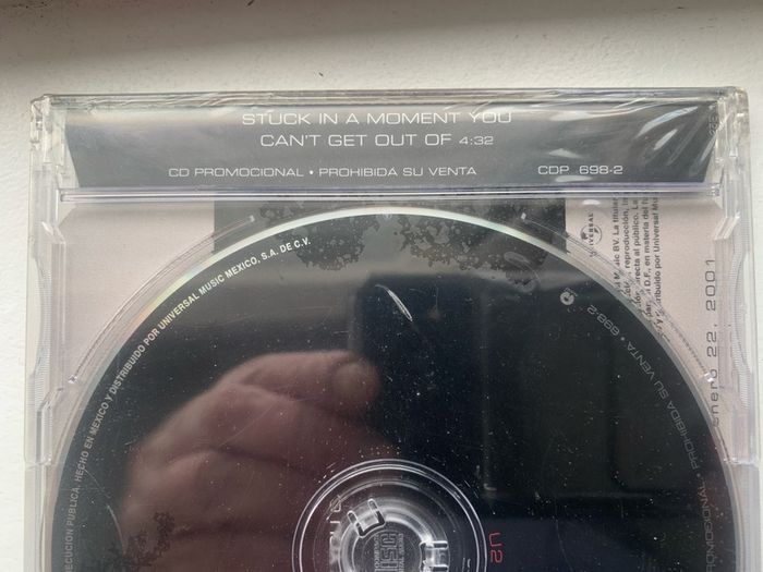 u2 stuck in a moment (Mexican promo) rare