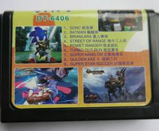 Sega Mega Drive 9 in 1 (probably not original)