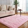 MULTIPLE COLOURS AVAILABLE Small Fluffy Rugs Washable Long Plush Rugs, Bedroom Soft Pile Rug Carpets Bedroom Mats Home Decoration (Beige,60x120 cm) FREE EXPRESS SHIPPING Image 4