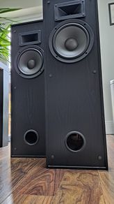 Klipsch KG 3.5 Floorstanding Speakers  Excellent Condition & Original Packaging (Black Satin Veneer)