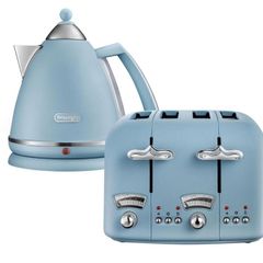De'Longi Kettle & Toaster Set, Blue