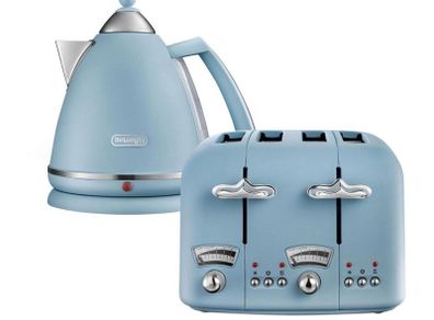 De'Longi Kettle & Toaster Set, Blue